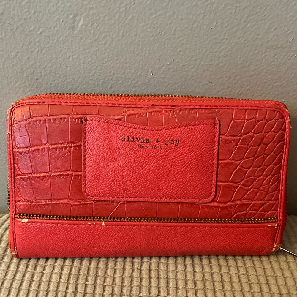 Olivia + joy extra large wallet!